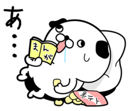 walleyed dog sticker #9549294