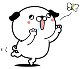 walleyed dog sticker #9549301