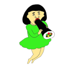 Precocious child2 sticker #9549348