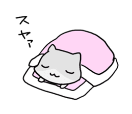 Negative hamster. sticker #9549718