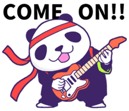 The leader of a panda!! (English ver) sticker #9549847