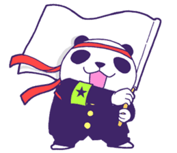 The leader of a panda!! (English ver) sticker #9549861