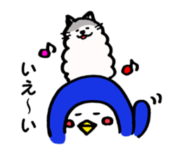 Penguin and the funny friends sticker #9549984