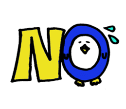 Penguin and the funny friends sticker #9550003