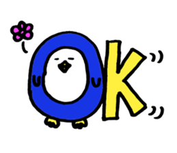 Penguin and the funny friends sticker #9550004