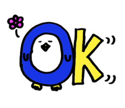 Penguin and the funny friends sticker #9550004