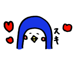 Penguin and the funny friends sticker #9550009