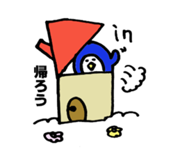 Penguin and the funny friends sticker #9550013