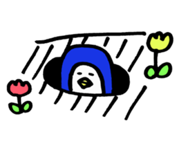 Penguin and the funny friends sticker #9550019