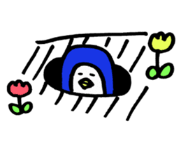 Penguin and the funny friends sticker #9550019