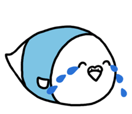 Parakeet father ghillie honorific 2 sticker #9550046