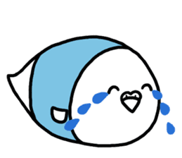 Parakeet father ghillie honorific 2 sticker #9550046