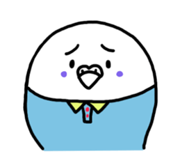 Parakeet father ghillie honorific 2 sticker #9550047