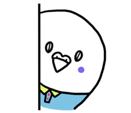 Parakeet father ghillie honorific 2 sticker #9550053