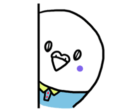 Parakeet father ghillie honorific 2 sticker #9550053