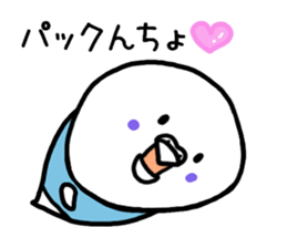 Parakeet father ghillie honorific 2 sticker #9550058