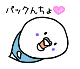 Parakeet father ghillie honorific 2 sticker #9550058