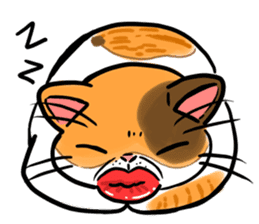 Glamour meow sticker #9550137