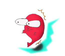 pop-eyed goldfish sticker #9550868