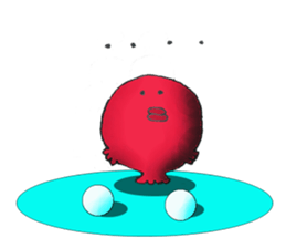 pop-eyed goldfish sticker #9550878