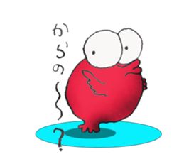 pop-eyed goldfish sticker #9550880