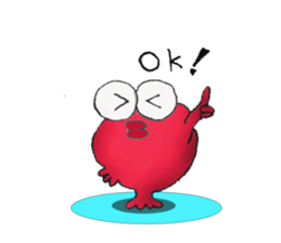 pop-eyed goldfish sticker #9550882