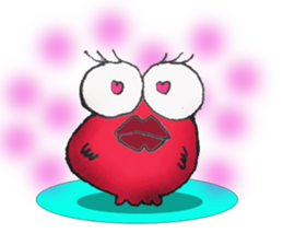 pop-eyed goldfish sticker #9550888