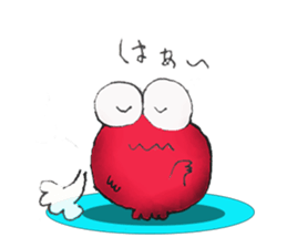 pop-eyed goldfish sticker #9550894