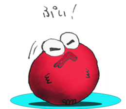 pop-eyed goldfish sticker #9550895