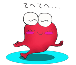 pop-eyed goldfish sticker #9550899