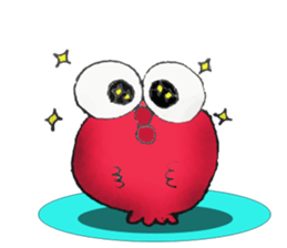 pop-eyed goldfish sticker #9550900