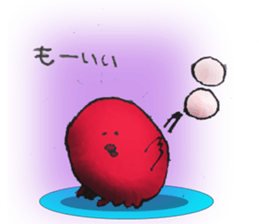 pop-eyed goldfish sticker #9550903