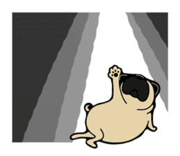 Pug is Lovely dog 2 sticker #9550914