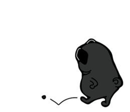 Pug is Lovely dog 2 sticker #9550915