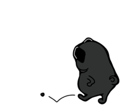 Pug is Lovely dog 2 sticker #9550915