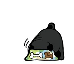 Pug is Lovely dog 2 sticker #9550921