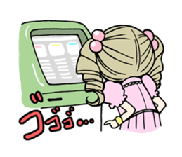 band gal sticker sticker #9551424