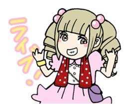 band gal sticker sticker #9551430