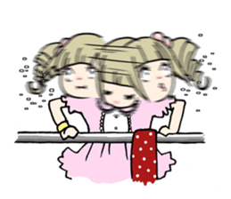 band gal sticker sticker #9551433