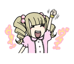 band gal sticker sticker #9551435