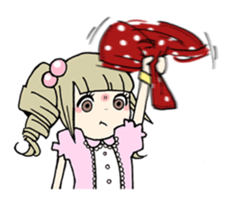 band gal sticker sticker #9551436