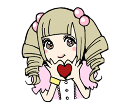 band gal sticker sticker #9551437