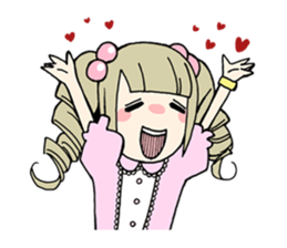 band gal sticker sticker #9551438