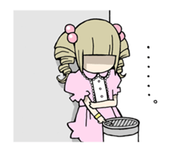 band gal sticker sticker #9551442