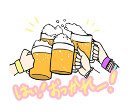 band gal sticker sticker #9551443