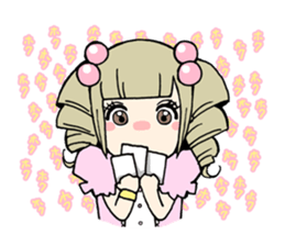 band gal sticker sticker #9551445