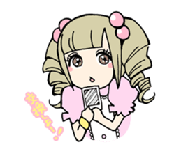 band gal sticker sticker #9551446