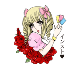 band gal sticker sticker #9551448