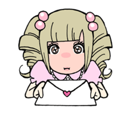 band gal sticker sticker #9551449