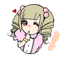 band gal sticker sticker #9551455